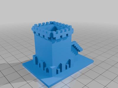 Minecraft Castle Planter