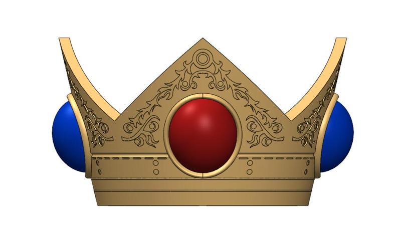 Princess Peach crown (ssbu and classic)