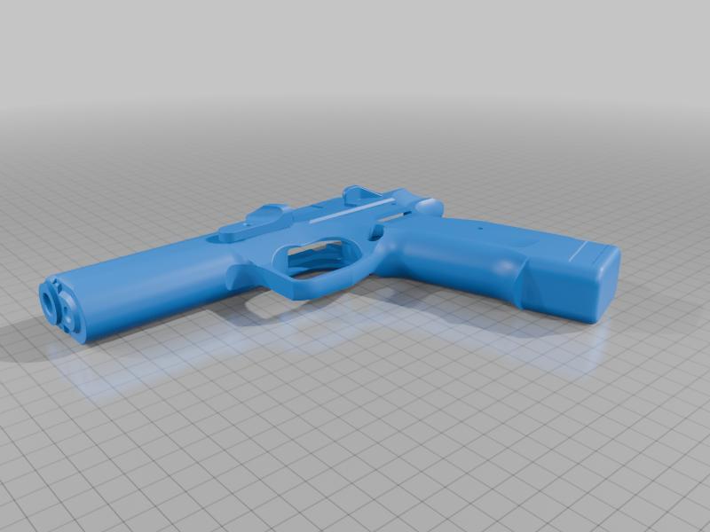 Modified ACEXR handset Shadow 2 print to mimic Cz75 TSO 