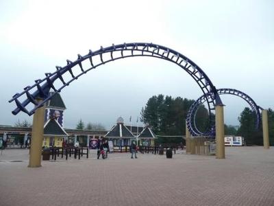 Alton Towers Corkscrew model