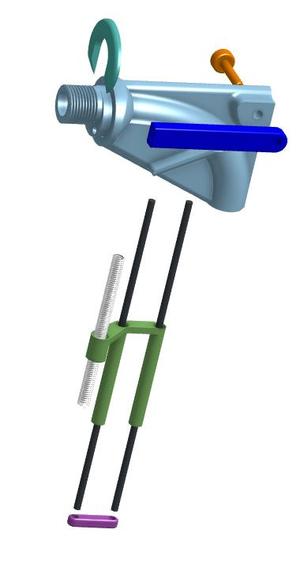 rain fed flush faucet