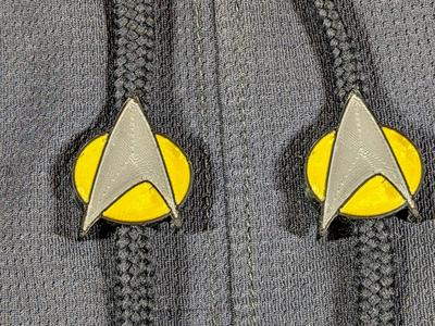 Star Trek Communicator Badge Drawstring Charm