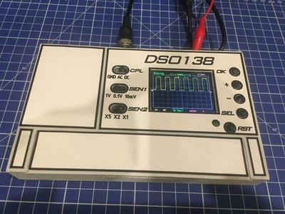 DSO138 Oscilloscope Case with 18650 battery