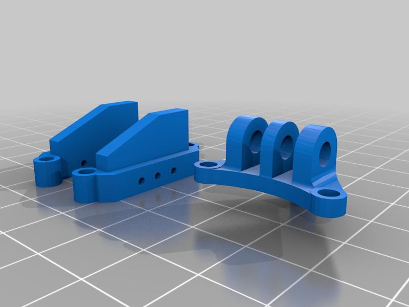 Speedybe Flex 25 camera micro mount and Gopro mount