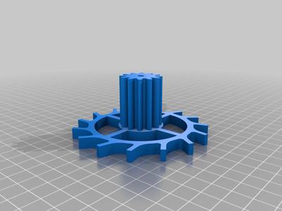 Escape Wheel Fixed - Watch Escapement Desk Toy