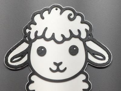 Cute Sheep Charm/Keychain