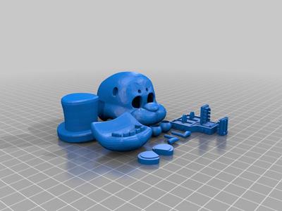 Freddy Fazbear Head w/Endo