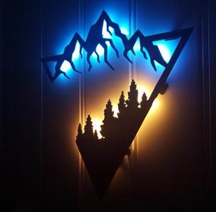 Mountains (3d printable)
