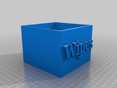 4x4 Wipe box
