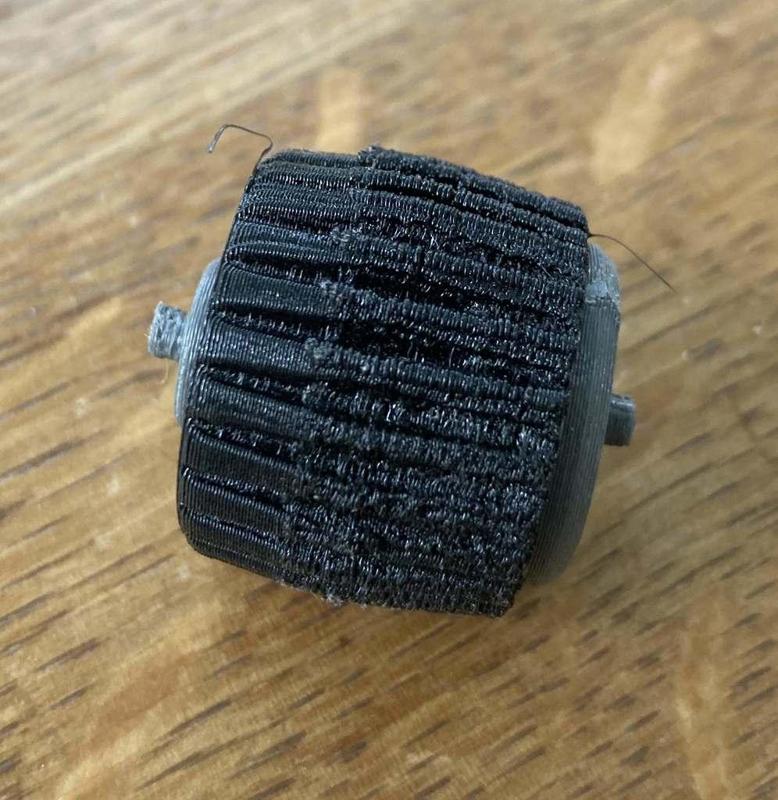 Modifiziertes Vorderrad mit Kugellager - Ecovacs Deebot Ozmo 950 (Modified front wheel with bearing)