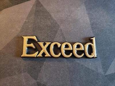 Delica L300 Exceed Badge