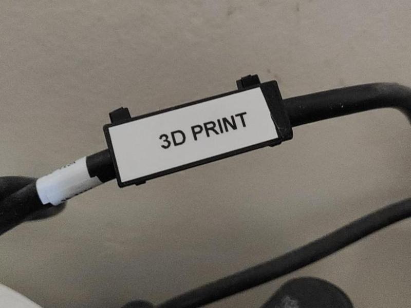Cable name tag (zip ties)