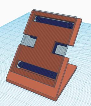 Adafruit SSD 1327 Screen Holder