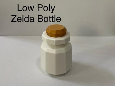 Low Poly Zelda Bottle
