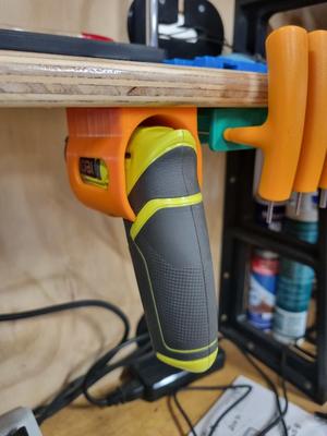 ryobi 4v screw driver holder v2 tapered r4sdc 