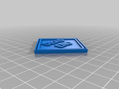 1/14 SCALE DEAD END SIGN