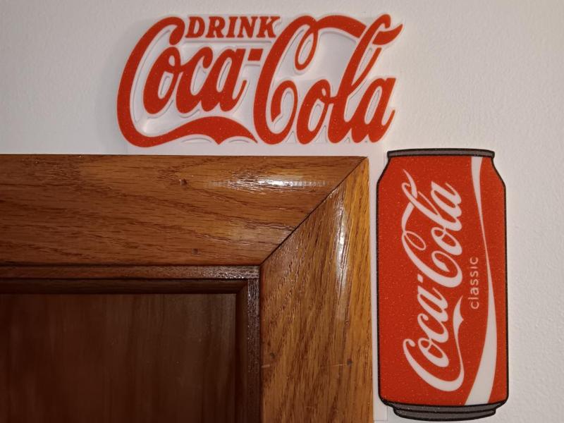 Coca Cola Door Corner