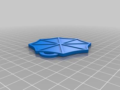 umbrella corparation keychain.