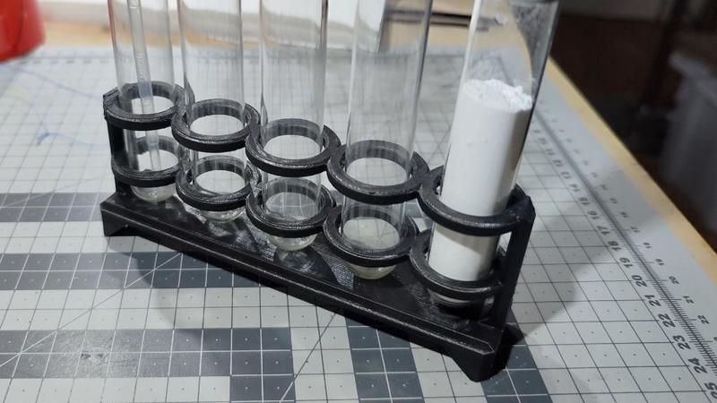 fivefold Test tube holder Reagenzglas Halter für 20,6mm diameter test tubes