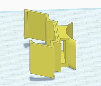 EQ6 Synscan handset Velcro mount