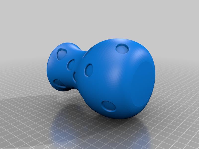 Circle Design Flower Vase