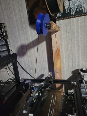 Pulley 100X30mm (3inch7/8X1inch3/8) and holder