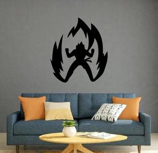 Goku Art Print, DBZ Wall Decoration, Art Prints, DragonBall Z