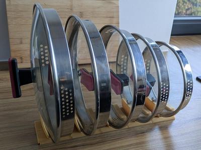 Modular pot holder for Tefal Cook&Clip lids