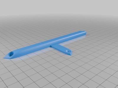 Bass guitar thumb rest - no tape