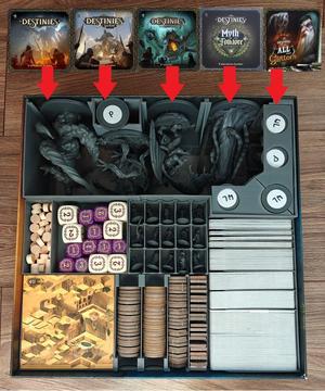 Destinies + Expansions All-in-one box organizer