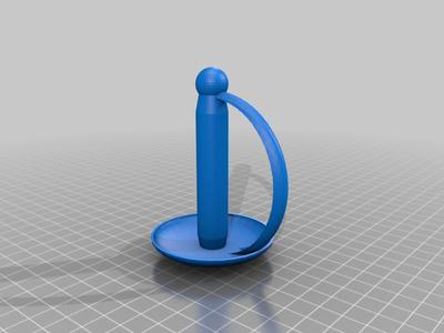 poignée épée mousquetaire tourillon 10mm