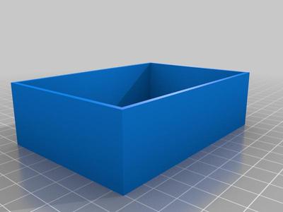 Voronoi bottom simple soap box, no top.