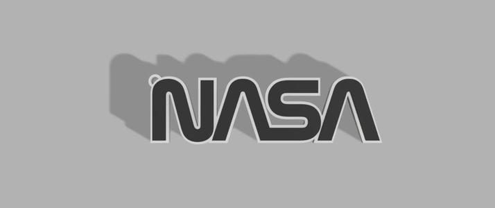 NASA logo keychain