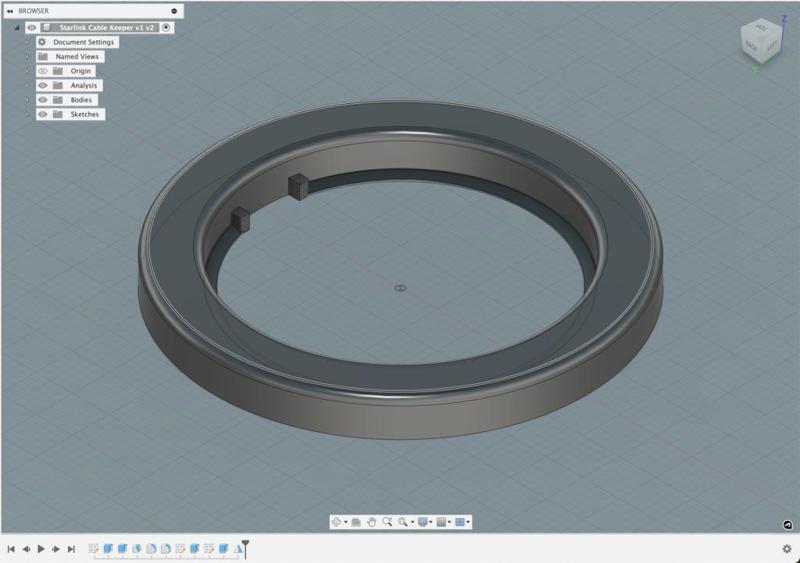 Starlink Cable Keeper