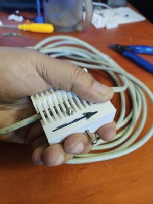 Length-wise cable stripper