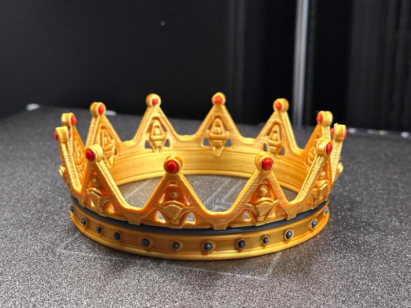 Crown – Royal Elegance Straight from the Printer