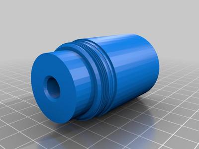 Airsoft VSS Barrel To 14 CCW Tracer Adapter