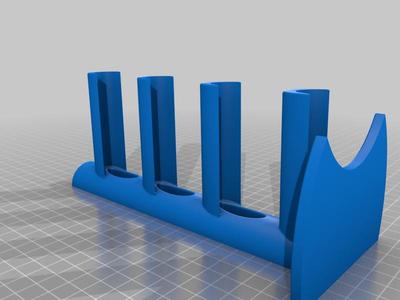 Eye glasses holder with horizontal bars