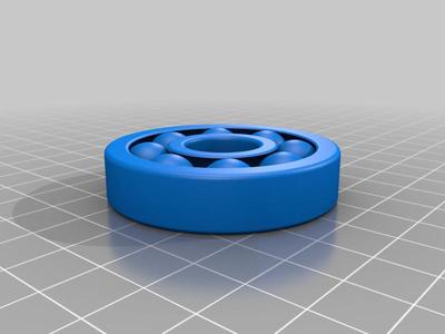Easy Print Ball Bearing/Fidget Toy, No Supports