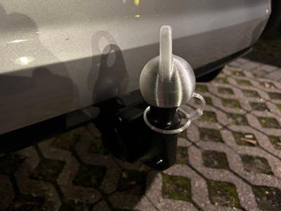 Hitch Cover Abdeckung für Kugelkopf (AHK) aus TPU D=50mm