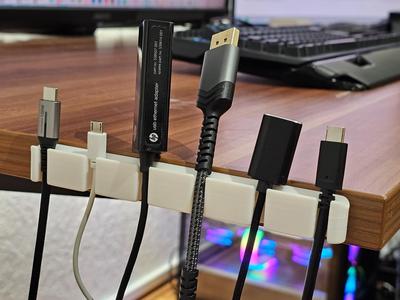 Cable Holder 4/5/6 Slots Wall Mount