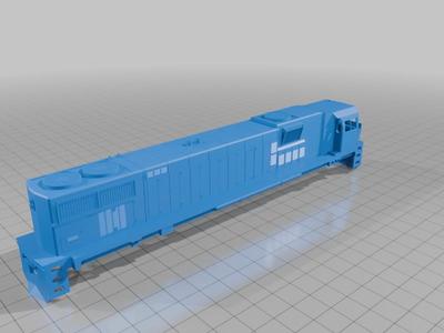 Tasrail D class HO scale Wuiske chassis