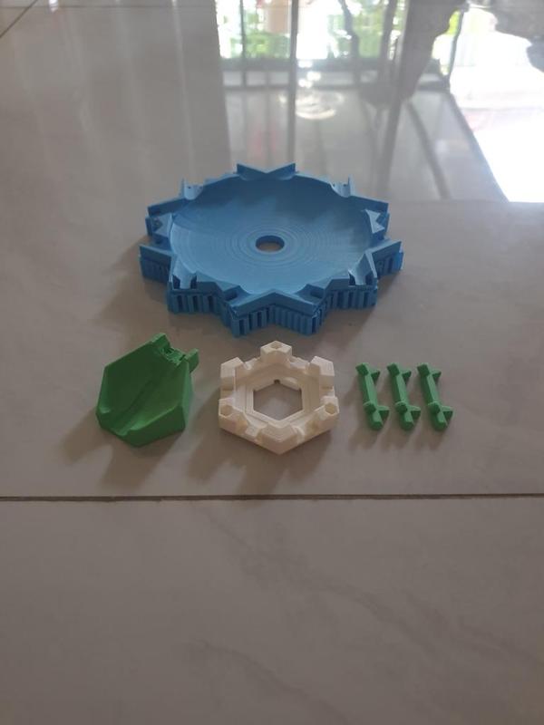 Additional parts for Gravitrax (Slow) funnel by Robbe8 (READ SUMMARY!)