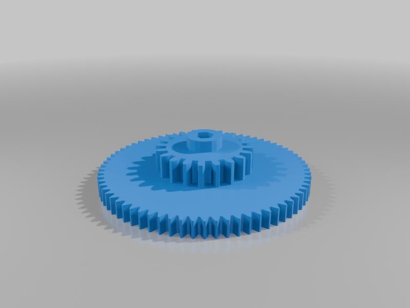 Polaris Quattro Sport A0397200 Gear - Engine Assembly