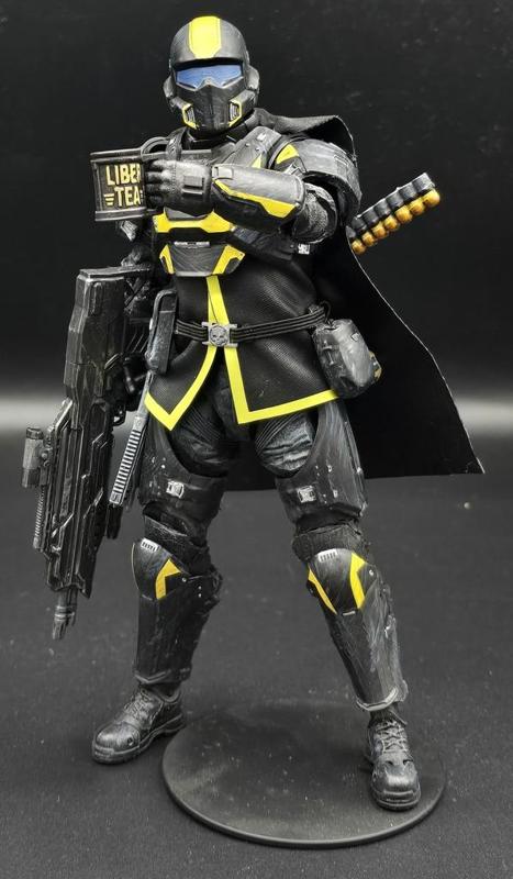 Helldiver 2 7inch Scale Armour