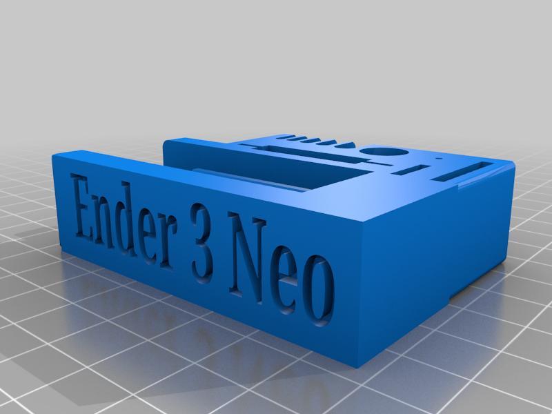 Ender 3 neo tool holder without out cutter holder 