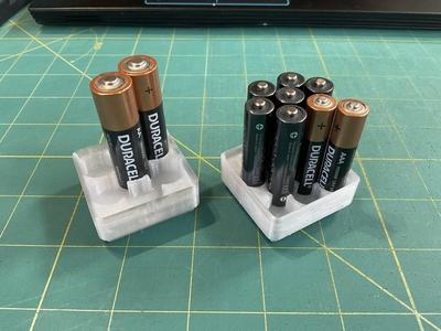 gridfinity - battery caddy AA & AAA