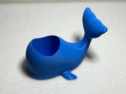 Whale planter