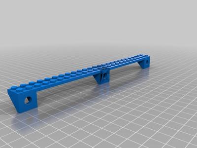 Lego Wall Holder (longer)