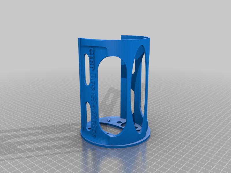 Personalized version of a Petri dish stand